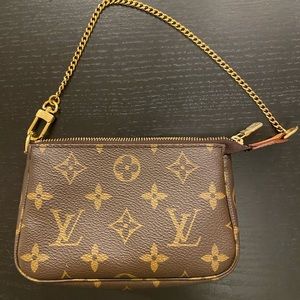 Louis Vuitton Mini Pochette Accessoires (Monogram)